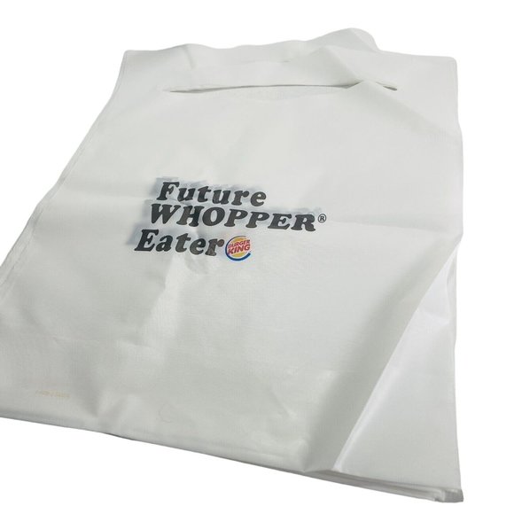 10 Burger King Future Whopper Eater Restaurant Plastic Bib Vintage Lot - Picture 5 of 8